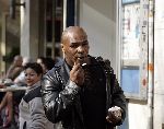 Amsterdam 20 september 2005
Mike Tyson met een lekker ijsje