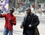 Amsterdam 20 september 2005
Mike Tyson in Amsterdam samen met Regilio Tuur.