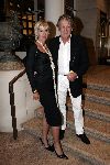 Amsterdam 10 september 2005
Modeshow Mart Visser in het Hilton.
Jan des Bouvrie met Monique des Bouvrie