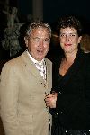 Amsterdam 10 september 2005
Modeshow Mart Visser in het Hilton.
Otto lenselink met vrouw