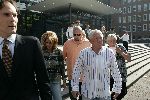 Utrecht 9 september 2005
Rechtzaak Rachel Hazes tegen de ex vrouw van Andre Hazes Annie. advocaat vader Jan en Joop Kruis