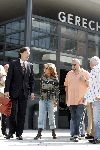 Utrecht 9 september 2005
Rechtzaak Rachel Hazes tegen de ex vrouw van Andre Hazes Annie. advocaat vader Jan en Joop Kruis