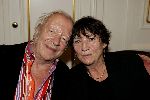 Amsterdam 2 september 2005
Presentatie boek Ramses Shaffy in hotel l'europe.
Ramses  Shaffy met Kitty Courbois
