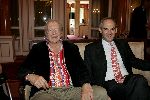 Amsterdam 2 september 2005
Presentatie boek Ramses Shaffy in hotel l'europe.
Ramses  Shaffy met Job Cohen