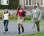 Wassenaar 18 september 2005
Trouwerij Roelof Hemmen en Marjon v Rijn.
Sacha de Boer met Rick Nieman en zijn dochter