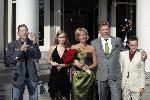 Wassenaar 18 september 2005
Trouwerij Roelof Hemmen en Marjon v Rijn.
en zijn kinderen vlnr Thom Lisa en Hidde