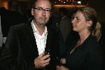 Utrecht 28 september 2005
Openingsavond van het 25e filmfestival met film Leef.
Ronald Giphart met vrouw