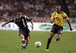 Amsterdam 27 juli 2005
Ajax-Arsenal 0-1 tijdens amsterdam tournament.
Thierry Henry en Steven Pienaar