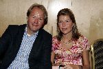 Amsterdam 10 september 2005
Modeshow Mart Visser in het Hilton.
Vanessa Loudon en Jannes Smalbraak