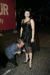 Amsterdam 31 augustus 2005
Presentatie Glamour en Lady card in Amstel hotel.
Edwin liliput met Victoria Koblenko