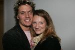 Den Haag 18 september 2005
Premiere Caveman van Winston Post.
Winston  met Denise