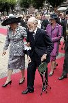 Noordwijk 27 augustus 2005
Trouwen Prins Pieter Christiaan en Anita v Eijk.
Mevr v Loon de la bouchere met man