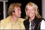 Amsterdam 15 september 2001
Modeshow Mart Visser in het Hilton.
Anky v Grunsven met vriend