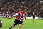 Arnhem 19 september 2001
PSV-Galatasaray 3-1
PSV blij na de 1-0 van Arnold Bruggink.