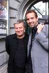 Amsterdam 23 september 2001
Premiere de Titanic in Carre
Barry Stevens met zoon Jos Brink