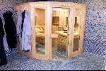 Almere 8 september 2001
Presentatie van Big Brother 3.
Interieur van Big Brother BB huis.
Sauna