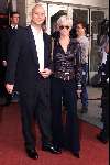 Utrecht 28 september2001
Uitreiking gouden Kalveren tijdens filmdagen.
Bridget Maasland met vriend