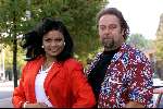 Amsterdam 21 september 2001
Donna Lynton met man.