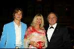 Amsterdam 4 september 2003
Babette Cremer  met Jan Cremer en hun zoon