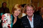Amsterdam 9 september 2003
Modeshow frans molenaar in het amstel hotel
Jan des Bouvrie en Monique de Bouvrie