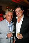 Amsterdam 22 september 2003
Premiere in de wolken
Johnny Kraaykamp jr met Jacques D'Ancona