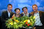 Amsterdam 22 september 2003
Premiere in de wolken
met Johnny Kraaykamp jr en Laus Steenbeeke Albert Verlinde