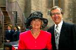 Den Haag 16 september 2003
prinsjesdag 2003 
Laurens Jan Brinkhorst met Mevr. Brinkhorst