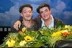 Amsterdam 22 september 2003
Premiere in de wolken met 
Johnny Kraaykamp jr en Laus Steenbeeke