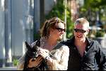 Amsterdam 14 september 2003
Lieke v Lexmond met vriend en hond