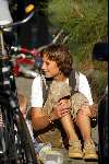 Amsterdam 17 september 2003
Prinses Marilene met Prins Lucas en Prinses Anna
