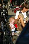Amsterdam 17 september 2003
Prinses Marilene met Prins Lucas en Prinses Anna