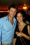 Amsterdam 22 september 2003
Premiere in de wolken 
Rick Engelkes met vrouw