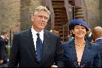Den Haag 16 september 2003
Prinsjesdag 2003 
Minister Rita Verdonk met man