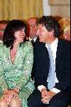 Amsterdam 9 september 2003
Modeshow Frans Molenaar in het Amstel hotel
Robert ten Brink met vrouw