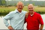 Apeldoorn 9 september 2003
Golftournooi van de Ronnie Tober Foundation op golfbaan de scherpenberg
Ronnie Tober en Jan Jochems