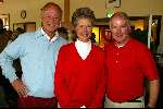 Apeldoorn 9 september 2003
Golftournooi van de Ronnie Tober Foundation op golfbaan de scherpenberg
Ronnie Tober en Jan Jochems en Mevr Rost Onnes