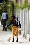 Amsterdam 9 september 2003
Roos ten Brink met puppy Golden Retriever