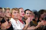 Amsterdam 15 september 2003
Modeshow ronald kolk in koepelkerk
Sigried Marcus