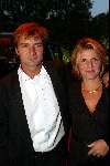 Hilversum 25 september 2003
Uitreiking van de gouden beelden in studio 21
Victor Reinier met vrouw
