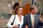 Den Haag 16 september 2003
Prinsjesdag 2003 .ministers en staatsecretarissen met hoedjes
vriendin thierry en de vroedt met man