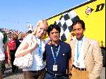 Zandvoort 21 september 2003
Wibi Soerjadi met vriendin en broer