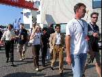Zandvoort 21 september 2003
Wibi Soerjadi met vriendin en broer