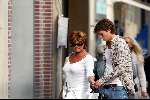 Amsterdam 26 september 2003
Yvonne Brandsteder winkelen met zoon Robert Brandsteder