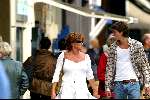 Amsterdam 26 september 2003
Yvonne Brandsteder winkelen met zoon Robert Brandsteder