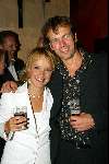 Hilversum 25 september 2003
Uitreiking van de gouden beelden in studio 21
Yvonne Jaspers met vriend