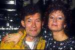 David Ray met zijn vrouw
