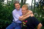 18 April 1990 Ronald Koeman en Erwin Koeman als coulmnisten voor Aktueel Wereldkampioenschap in Italie