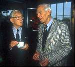 Ben v Gelder in gesprek met Frits Philips