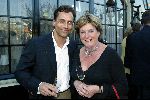 Ouderkerk aan de Ijssel 24 april 2004
Opening Klein Paardenburg in Ouderkerk aan de Amstel.
Catherine Keyl met Robert Schoemacher met gsm
