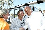 Ouderkerk aan de Ijssel 24 april 2004
Erik  de Vlieger met chefkok